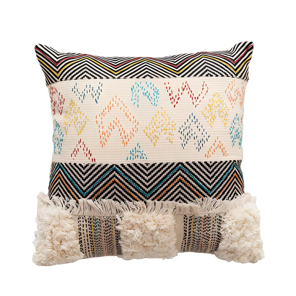 Yuyu cotton throw pillow cushion in multiple sizes from 30x50cm to 50x50cm with cotton cover