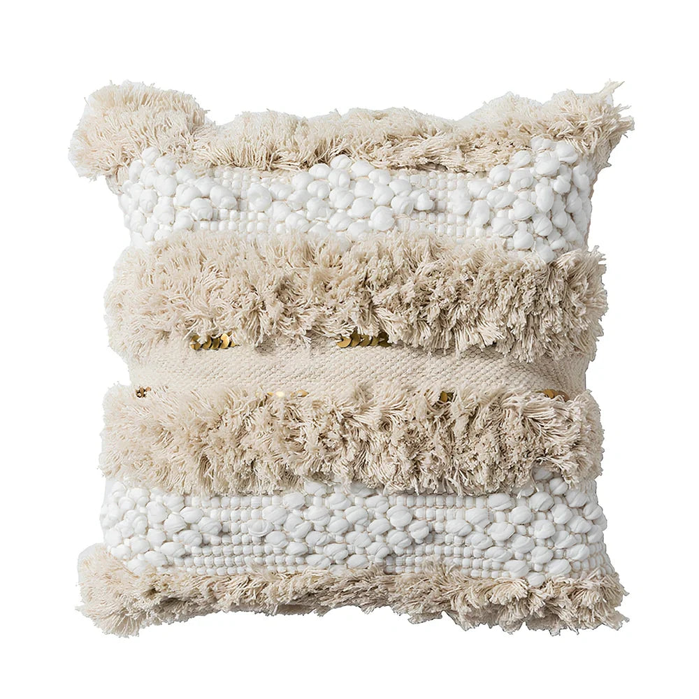 Yuyu cotton throw pillow cushion in multiple sizes from 30x50cm to 50x50cm with cotton cover