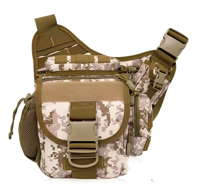 Outdoor saddle bag photography bag with 20L capacity and waterproof nylon fabric for SLR camera protection