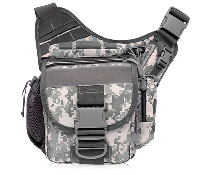 Outdoor saddle bag photography bag with 20L capacity and waterproof nylon fabric for SLR camera protection