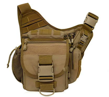 Outdoor saddle bag photography bag with 20L capacity and waterproof nylon fabric for SLR camera protection