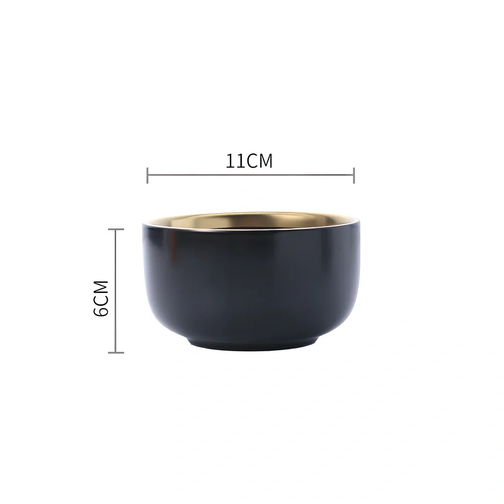 White bone china dinnerware set with 45% bone meal, 7 pieces from 3.5-inch to 10-inch plates