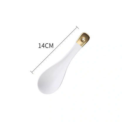 White bone china dinnerware set with 45% bone meal, 7 pieces from 3.5-inch to 10-inch plates