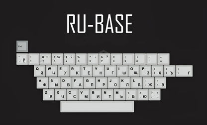 Japanese Root font PBT keycap set for mechanical keyboards in Cherry profile