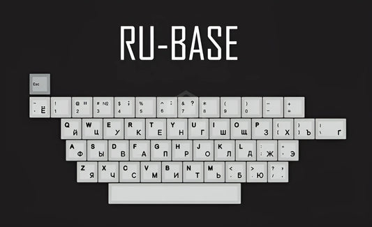 Japanese Root font PBT keycap set for mechanical keyboards in Cherry profile