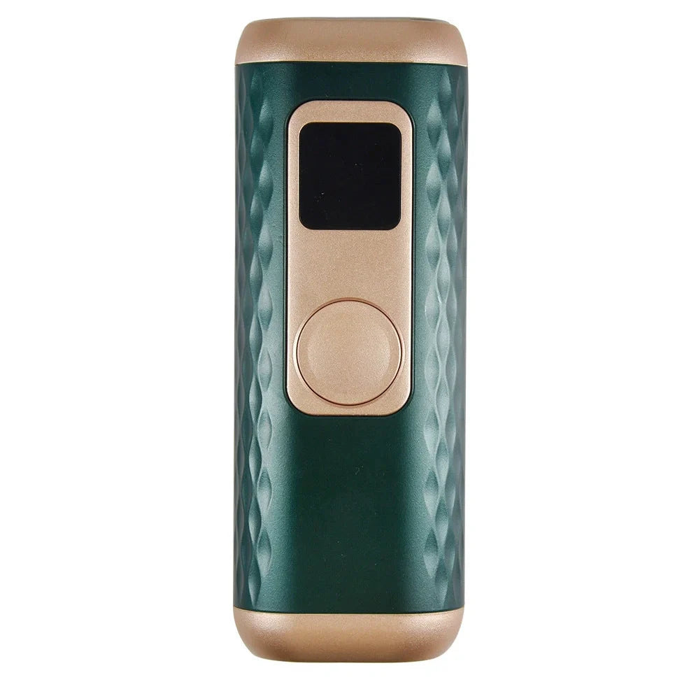 White IPL hair removal device with ice cooling function and laser technology for home use