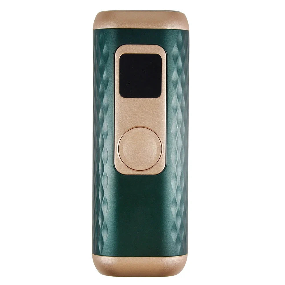 White IPL hair removal device with ice cooling function and laser technology for home use