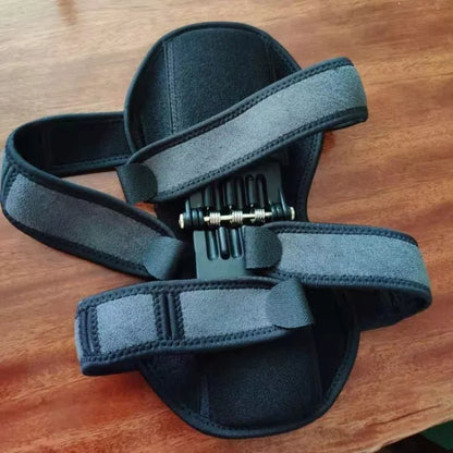 Spandex knee pad for hiking and climbing, free size, lightweight support