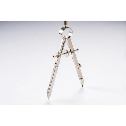 STAEDTLER 551 01 precision car compass with telescopic rod extended for 265mm circle drawing, steel construction