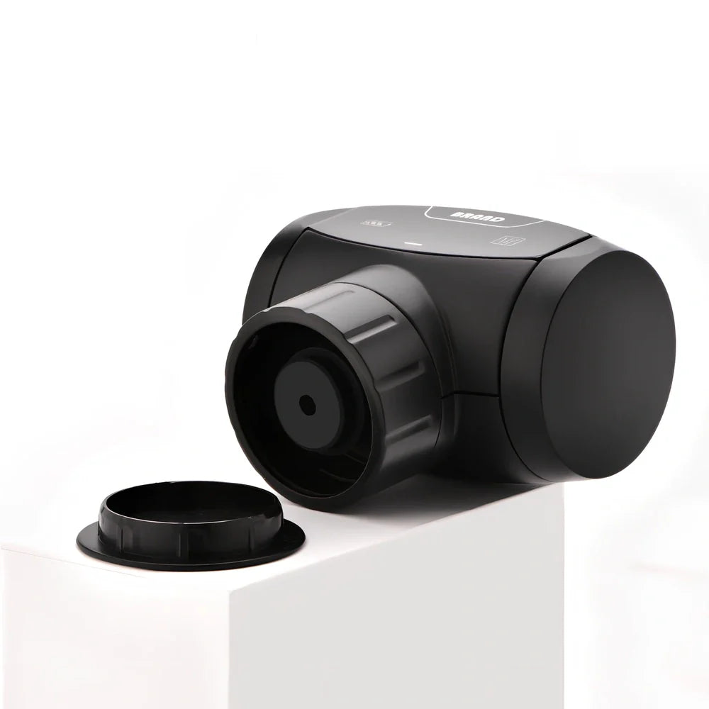 Black electric wine stopper with vacuum preservation technology for bottle freshness