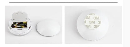 Wireless body sensing lights with motion detection for hallway and cabinet illumination
