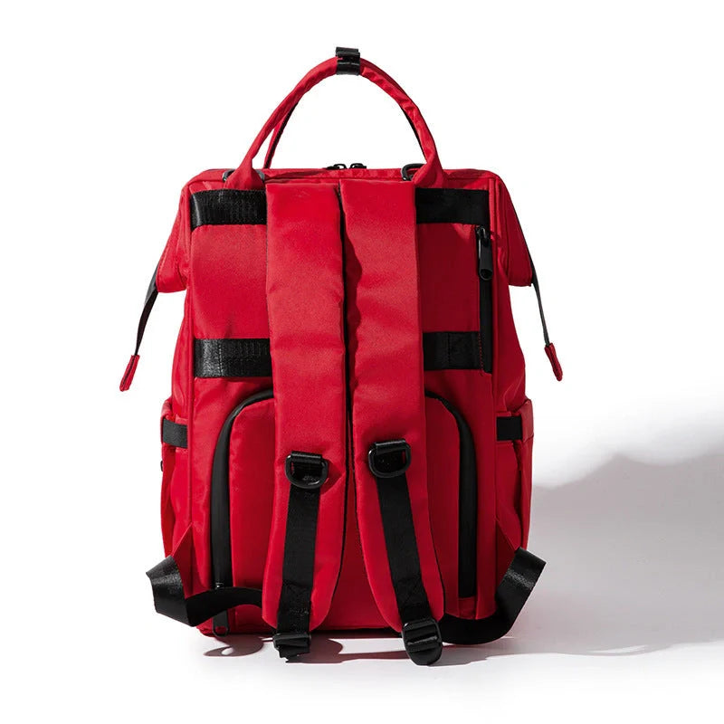 Stylish Mommy Backpack with Milk Bag Compartment in various colors
