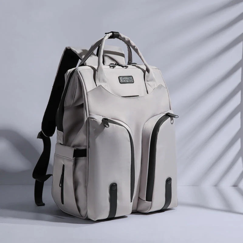 Stylish Mommy Backpack with Milk Bag Compartment in various colors