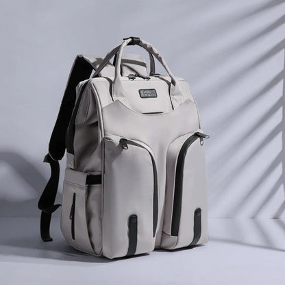 Stylish Mommy Backpack with Milk Bag Compartment in various colors