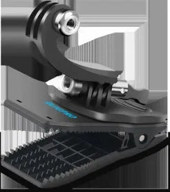 360-degree rotating backpack clip for GoPro action cameras with aluminium alloy construction