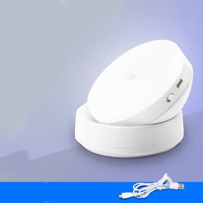 Wireless body sensing lights with motion detection for hallway and cabinet illumination