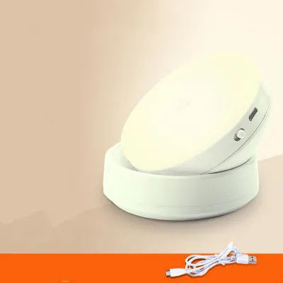 Wireless body sensing lights with motion detection for hallway and cabinet illumination