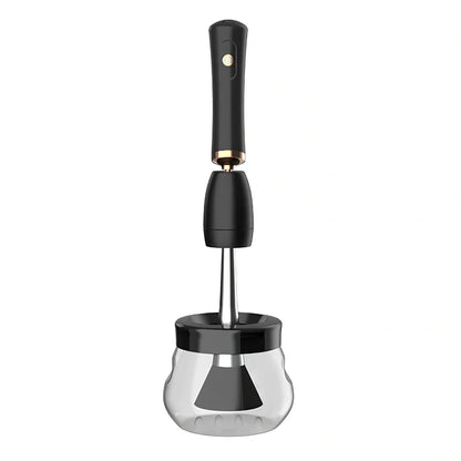 Makeup brush cleaning machine electric scrubber with 3cm silicone head and 9cm total length