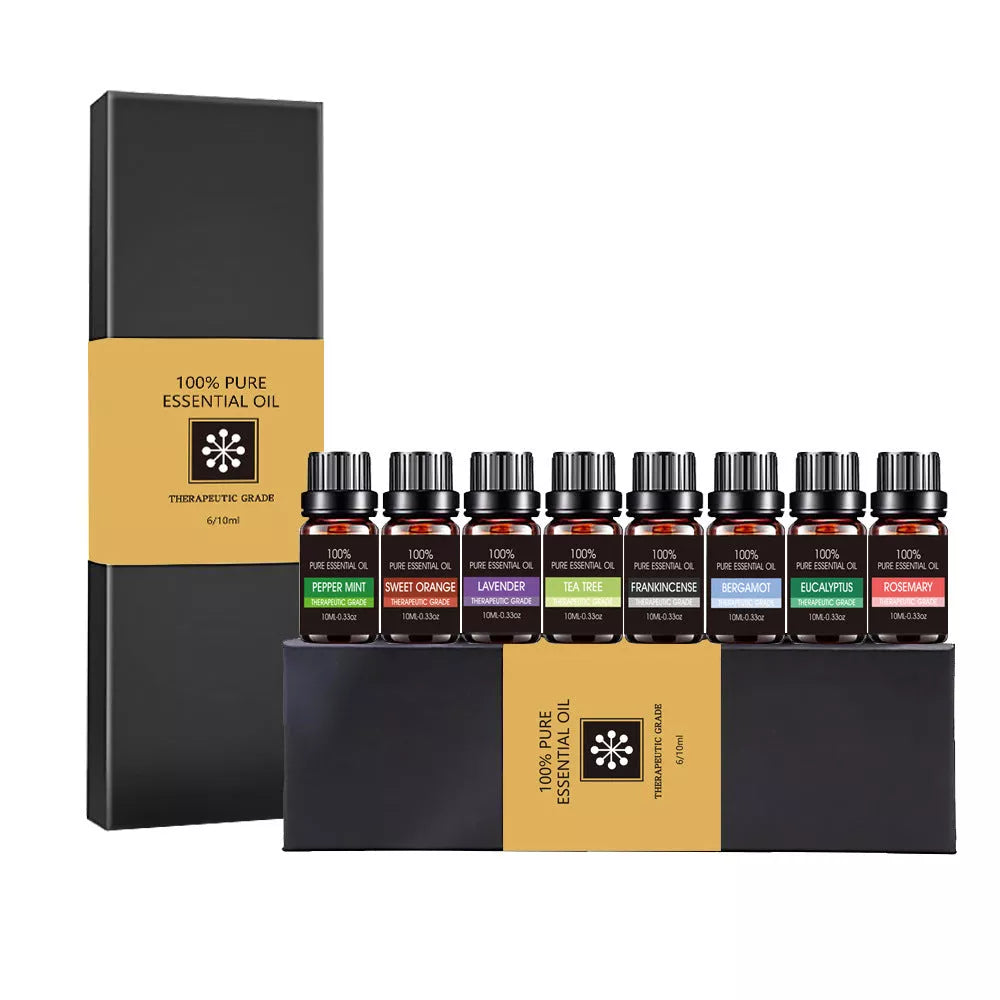Organic Essential Oils Set - 24 varieties of therapeutic-grade oils for aromatherapy