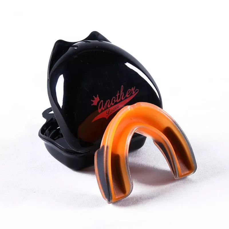 Double-Sided Mouth Guard Basketball Braces in various colors for teeth protection during sports
