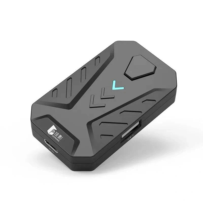 Versatile gaming keyboard and mouse converter compatible with PlayStation, Xbox, and Nintendo Switch consoles