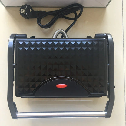 Compact nonstick electric grill with adjustable temperature control for delicious, smokeless home-cooked meals