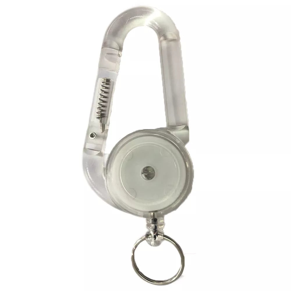 Two-In-One Retractable Fast Easy Pull Buckle for secure and accessible badge management