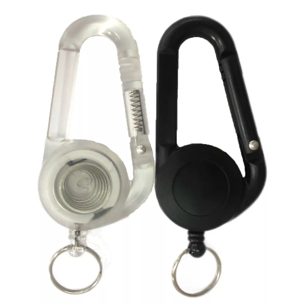 Two-In-One Retractable Fast Easy Pull Buckle for secure and accessible badge management