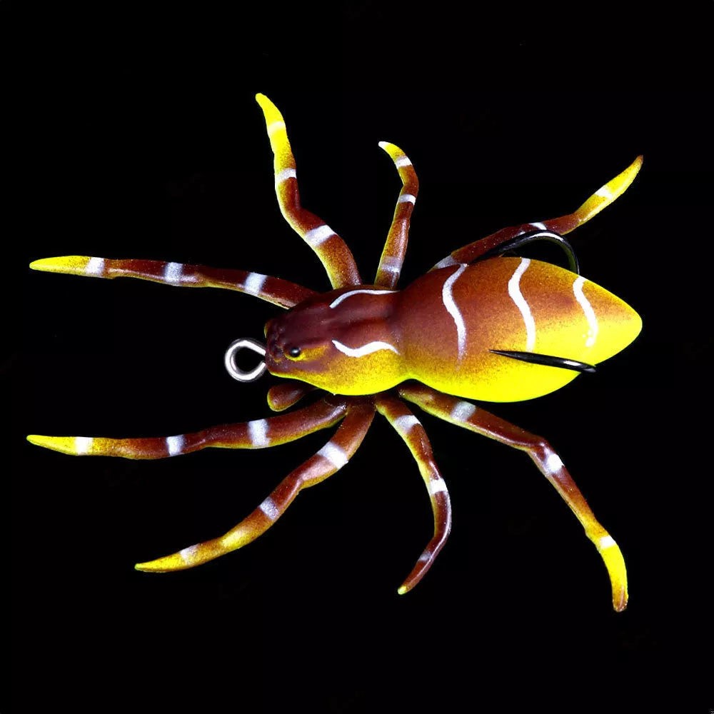 Bionic Soft Frog Lure 8cm 7g in various colors for realistic fishing bait