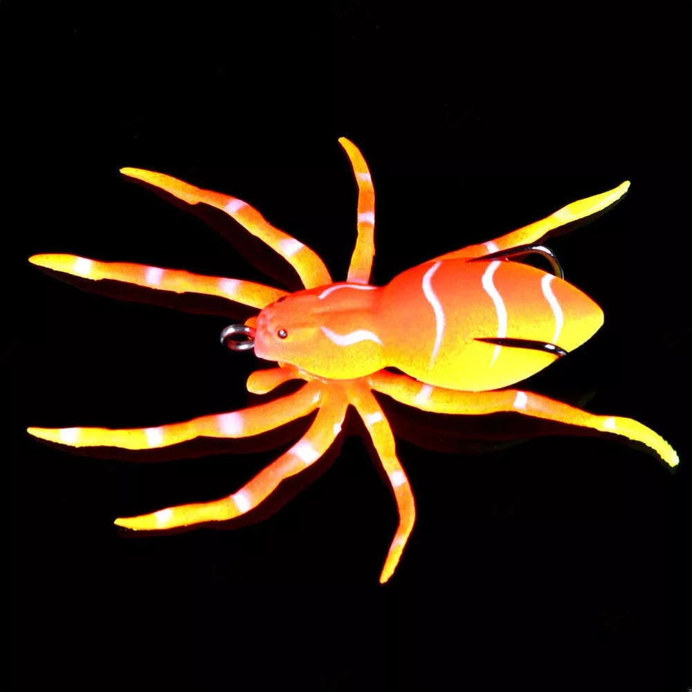 Bionic Soft Frog Lure 8cm 7g in various colors for realistic fishing bait