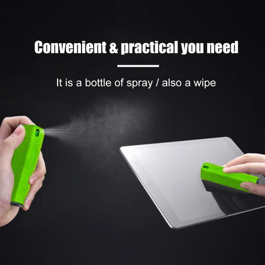 Spray-free touchscreen cleaner for mobile devices, including smartphones, tablets, and laptops. Removes fingerprints, smudges, and dust without leaving any residue.