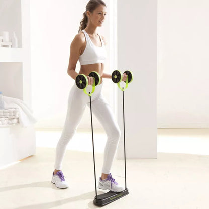 Abdominal Wheel Machine with kneeling mat for home core workouts