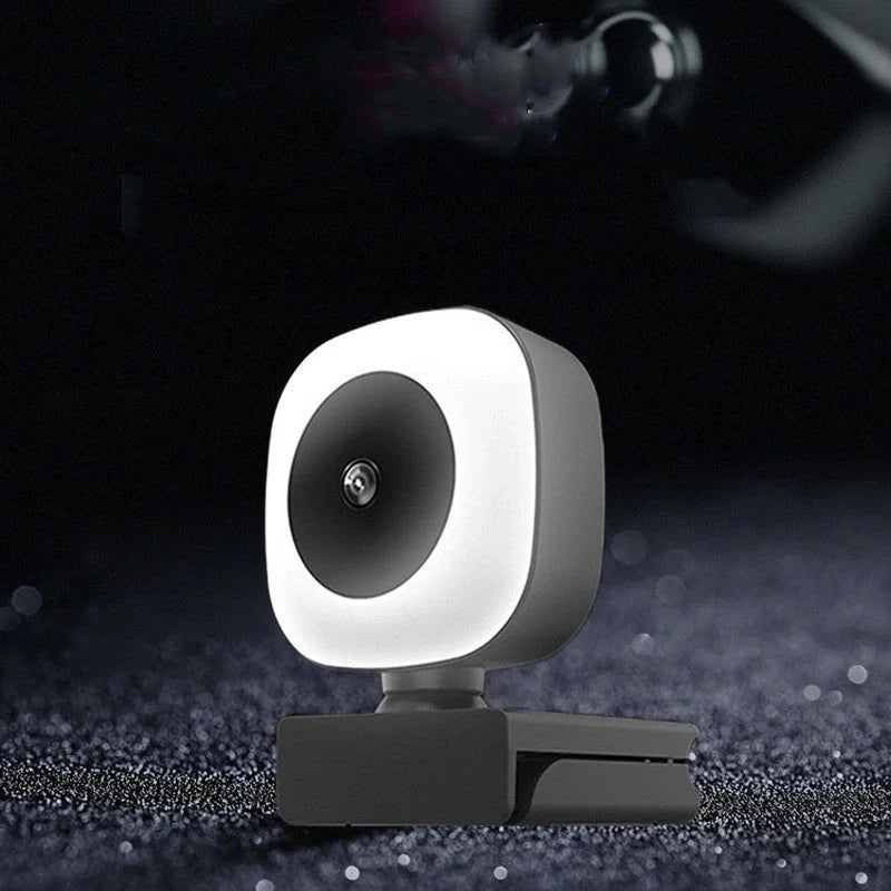 2K Auto Focus Web Camera with built-in beauty light for PC laptop