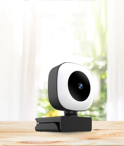 2K Auto Focus Web Camera with built-in beauty light for PC laptop