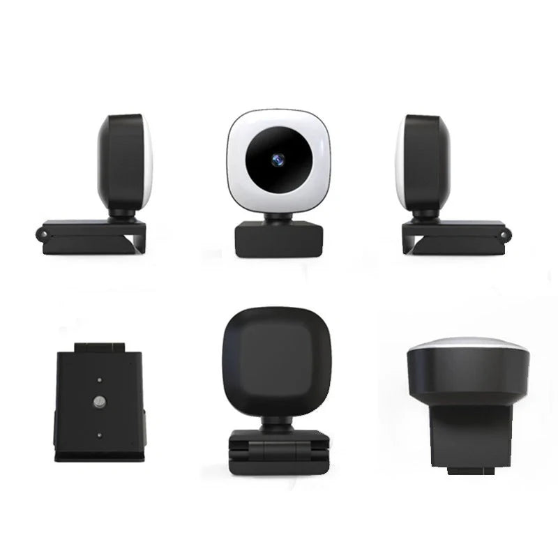 2K Auto Focus Web Camera with built-in beauty light for PC laptop