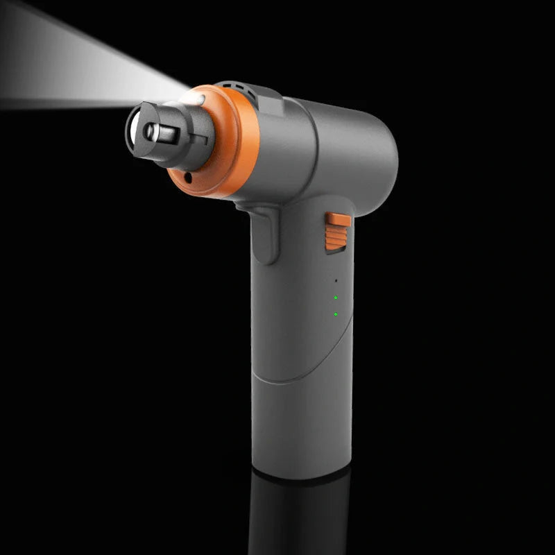 Electric Pet Nail Polisher with adjustable speeds and LED light for precise grooming