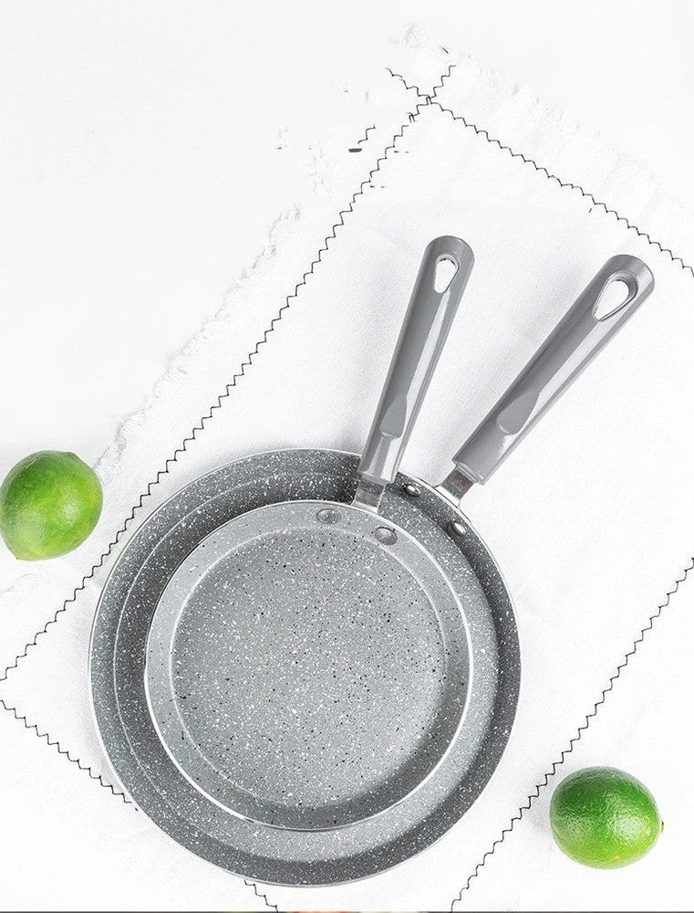 French Baker Melaleuca aluminium alloy pancake pan with non-stick coating and compound bottom