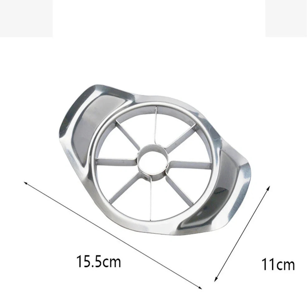Stainless steel kitchen slicer cutter with 9cm diameter blade for vegetables and fruits