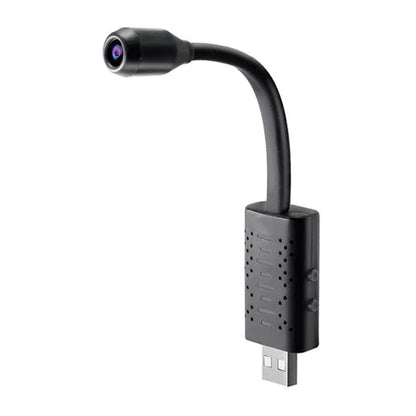 U21 wireless surveillance camera with compact ABS plastic housing and portable USB monitor