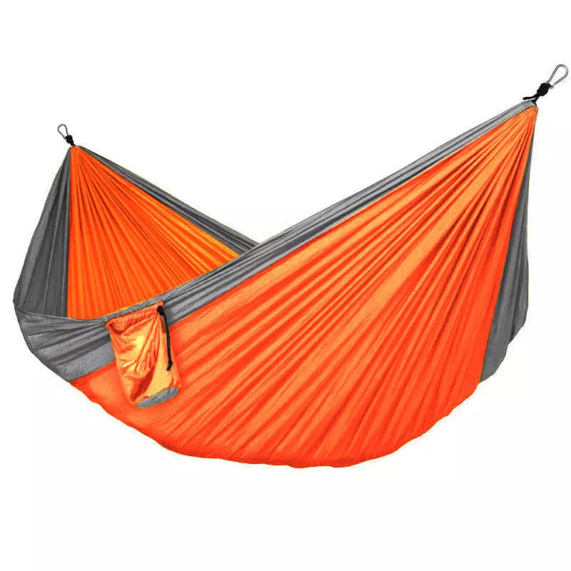 Automatic Mosquito Net Hammock in blue, green, or orange with anti-rollover design