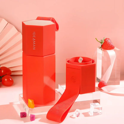 Green portable wireless blender with 400mL jug and single cutter head for fruit juices