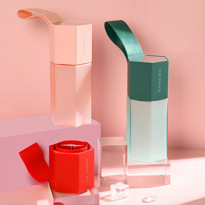 Green portable wireless blender with 400mL jug and single cutter head for fruit juices