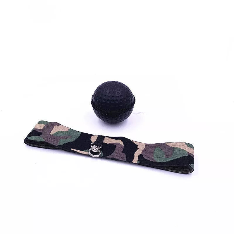 Portable Boxing Speed Training Ball in red, black, yellow, and rubber options