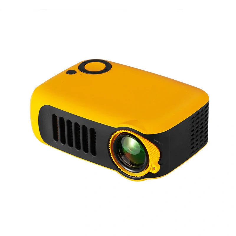 A2000 Mini Portable Smart Projector with 1080P HD support and 600 lumens brightness