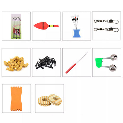 Cross Border Sea Pole Set with waterproof bag and fishing accessories