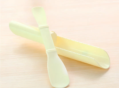 White plastic meatball maker tool showing 20cm diameter and 2.5cm meatball mould