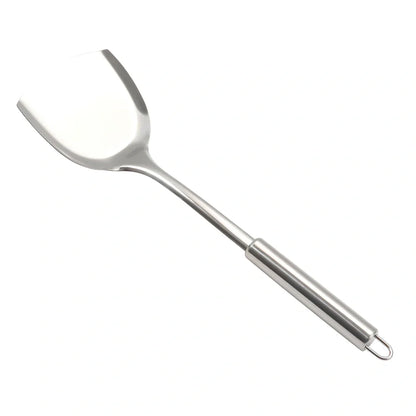 Thickened stainless steel kitchen utensils with mirror-polished finish measuring 27cm in length