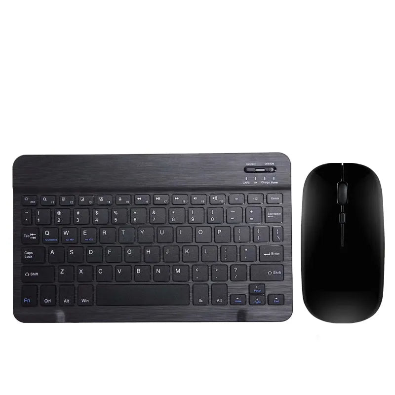 Ultra-thin wireless keyboard and mouse set in Macaron colours, compatible with Apple, scissor keyboard, 24.5x15x0.6cm.