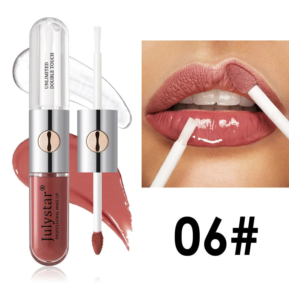 6ml tube of women's moisturising lip gloss available in nine colour styles