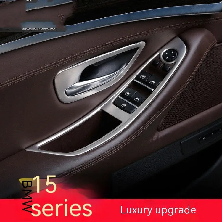 BMW 5 Series interior decorative strips for door handle frames, four-piece set for F10/F1 models